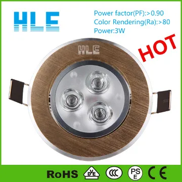 surfaced downlights led 3w lamp downlight