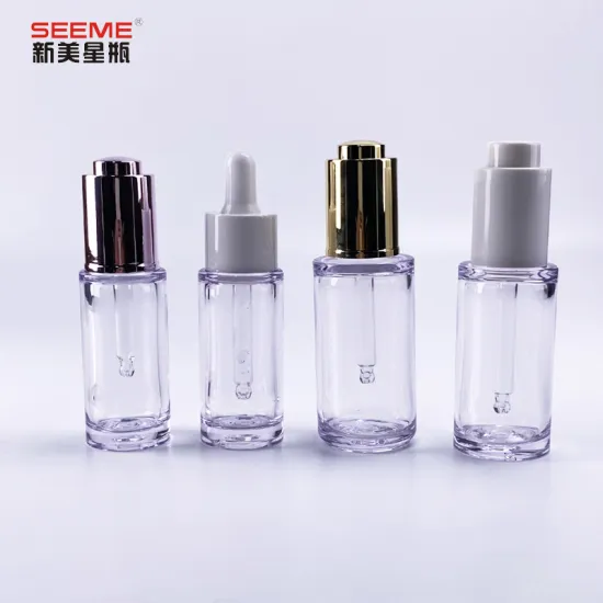 Popular Cosmetic Bottles: 15ml, 20ml, 30ml, 50ml Eye Dropper Bottles for Essential Oils