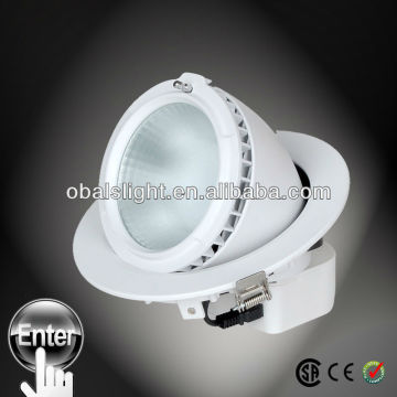 Obals 28w recessed adjustable led spotlight fixtures with CE,C-Tick,SAA, RoHS certification