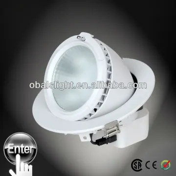 Obals 28w recessed adjustable led spotlight fixtures with CE,C-Tick,SAA, RoHS certification