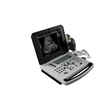 Notebook Máquina de ultrasonido en blanco y negro para Obstetrics