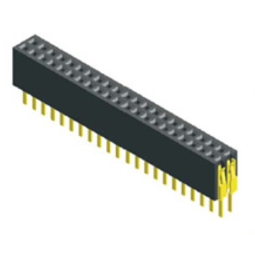 1.27mm Pitch Dual Row Straight Type Vrouwelijke connector