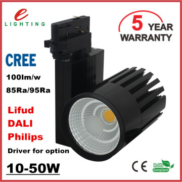 20w 30w 40w 50w dimmable cob led track light