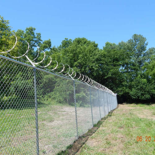 Low Price Galvanized Chain Link Fence