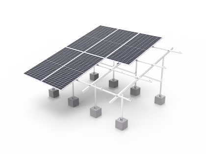 ZAM Cement Pier Bracket For Ground