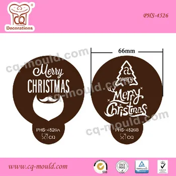 PET Cake Top Decoration sugar art stencil