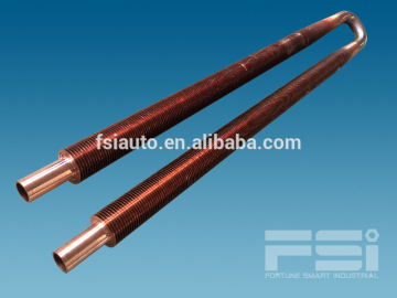 U Shape Copper Finned Tubes
