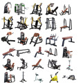 600㎡ pacote completo de equipamentos de ginástica com mais de 69 peças