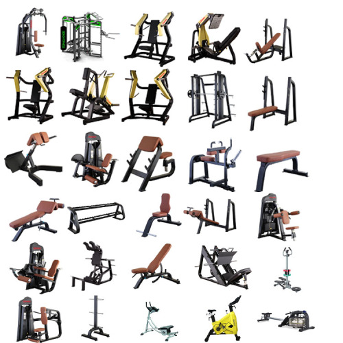 600㎡ complete gym equipment package over 69 piece