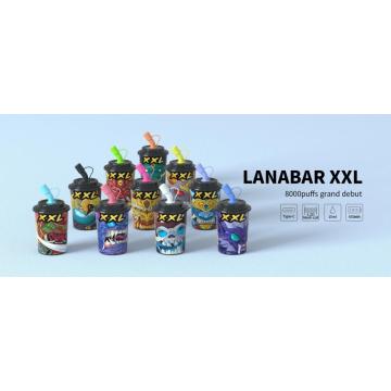 전자 담배 일회용 vape pod lana bar xxl 8000