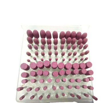 Subulate Cylinder Polishing Head Set for Rotary Tool - 100 Pcs, 4-10mm, 1/8 Shank