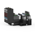 Multi-link mini integrated vacuum pump unit