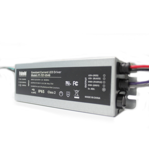 75W Adjustable Waterproof Led Power Driver