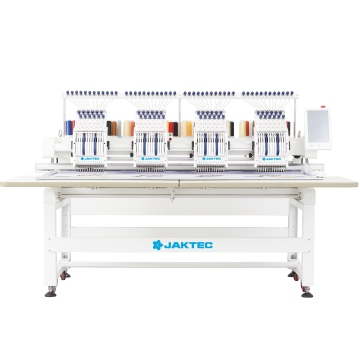 JK-CT1204 Four Head Embroidery Machine for T-shirts and Caps