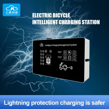 User-Friendly Multi-Channel (10) E Bike Charging Station