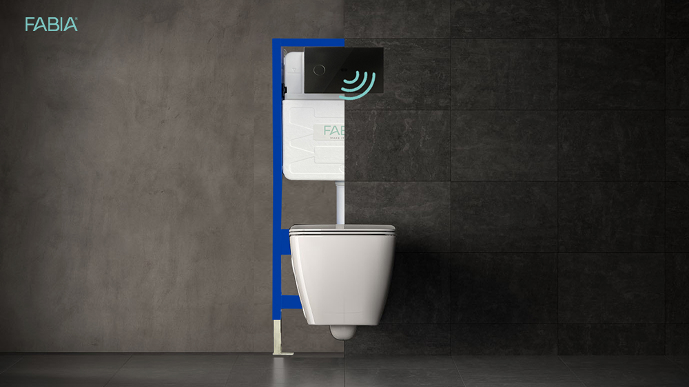 sensor toilet cistern