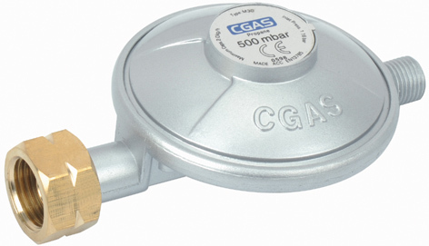 LPG Euro Media Pressure Gas Regulator (M30G01G500)