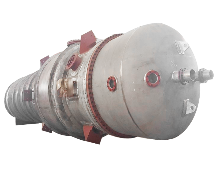 Zirconium tube shell heat exchanger