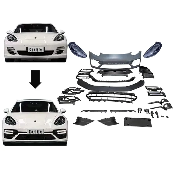 Carlife Brand Body Kit for Porsche Panamera 970 (2008-2016) - Includes Headlight and Front Bumper Assembly for 971 Turbo S Upgrade
