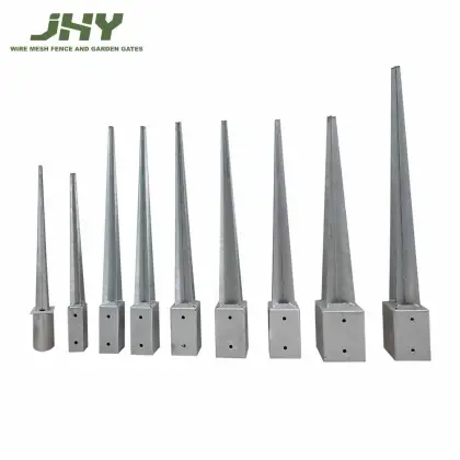 Metal Fence Post Anchors: Supporting Fences, Mailboxes, Lamp Posts, and More