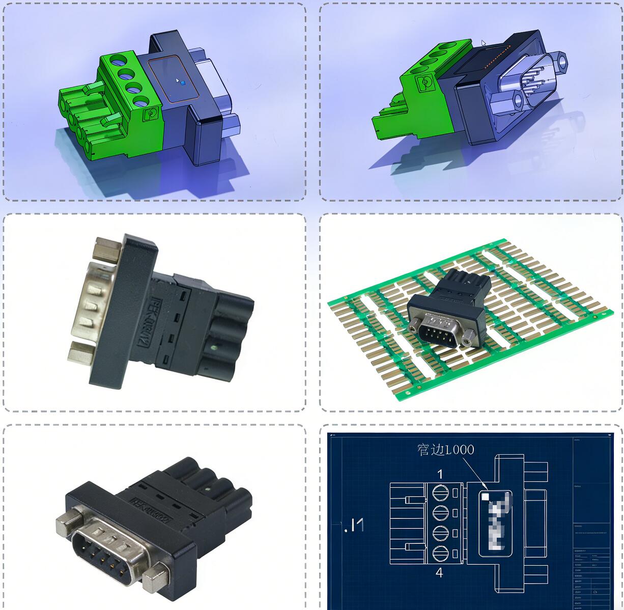 KF141R-2.54-8P,Green