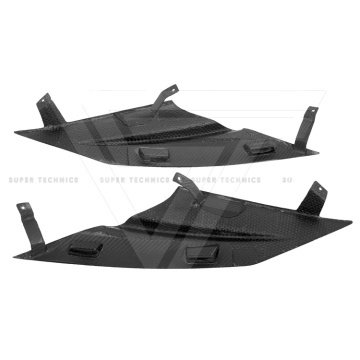 M Style Dry Carbon Fiber Front Headlight Trim for Ferrari 812 (2017-2020)
