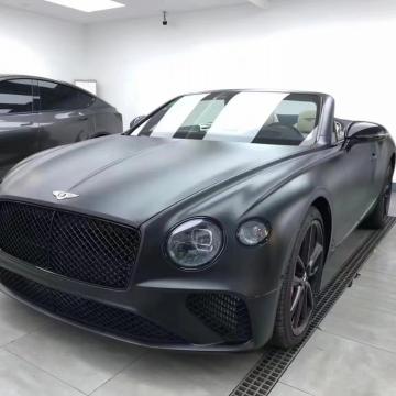 Haustier Super Matte Black Car Body Vinyl Wrap