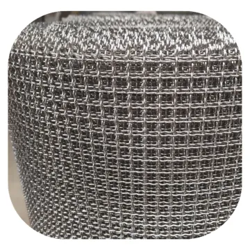 Wholesale Galvanized Square Woven Wire Mesh / Stainless Steel Crimped Wire Mesh