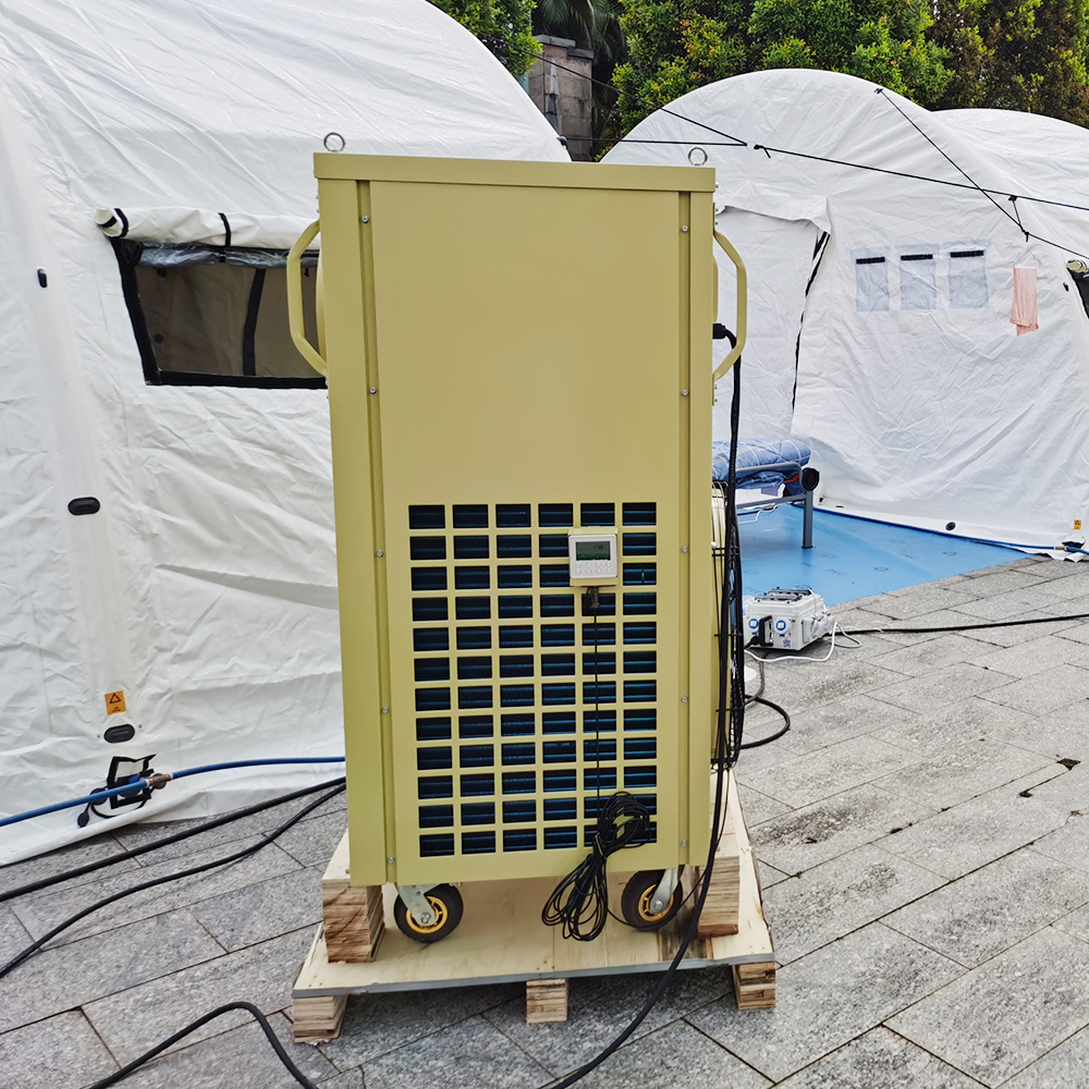Unidad de aire acondicionado portátil para caravana para carpa médica