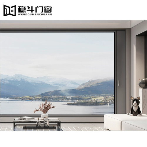 High Security Performance Aluminum Picture Windows