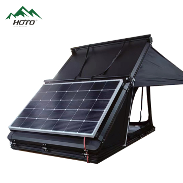 Tenda per tetto per auto con carico solare esterno