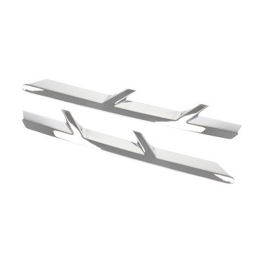 Chrome Front Fender Bure Body Wentypint Pokrywa wentylacyjna dla Chevrolet Corvette C7 2014-18