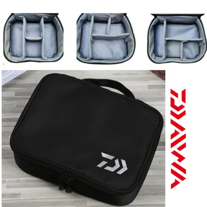 DAIWA Fishing Bag Outdoor Men's Fishing Reel Fishing Tackle Bag Multifunctional Bait Equipment Storage Bag