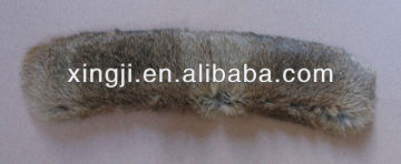 natural color top quality rabbit fur any size hare rabbit fur collar