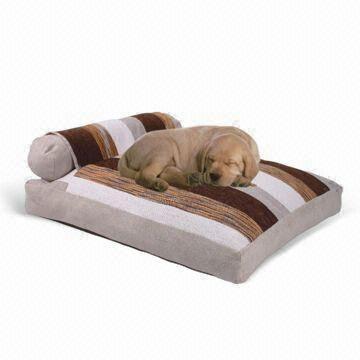 Hewan peliharaan tidur dengan tutup dapat dilepas dan dasar Non-slip, terbuat dari kain yang tebal, ukuran 65cm