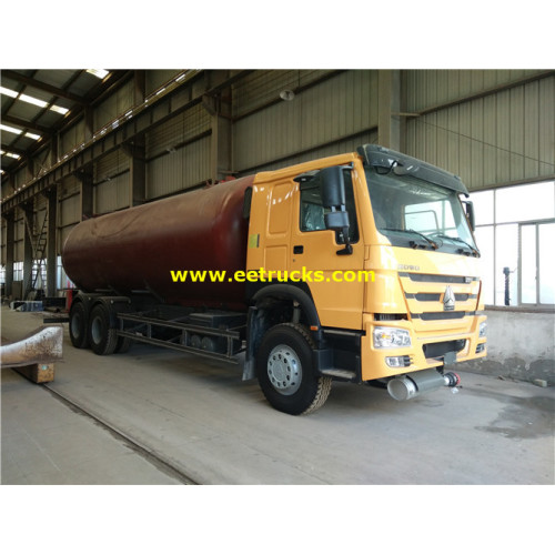 25000 Litres SINOTRUK Propane Gas Dispenser Trucks