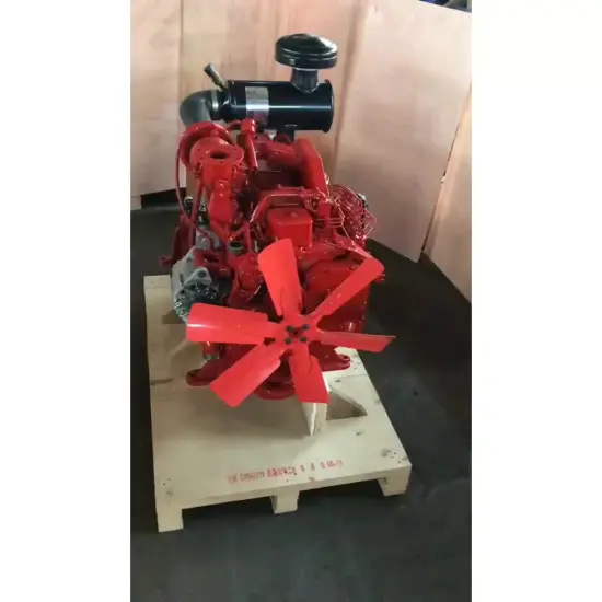 6BT5.9-C120 fire fighting pump engine water pump engine