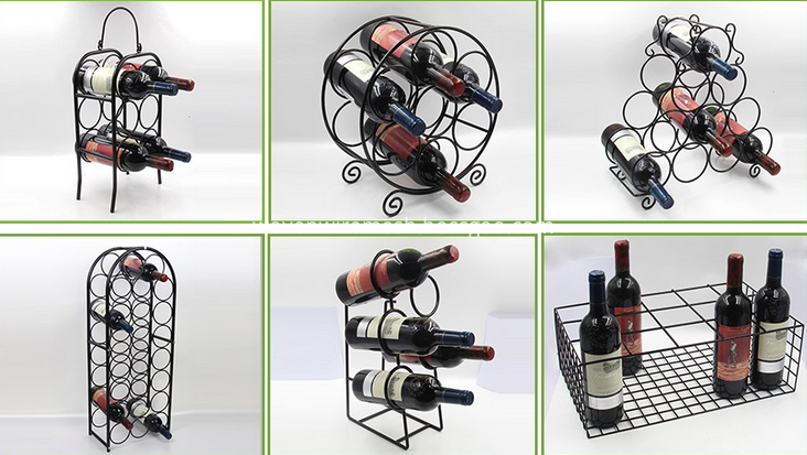 metal wine rack