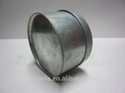 Metal round tin can ,storage box