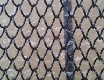 metal chain link shower curtain