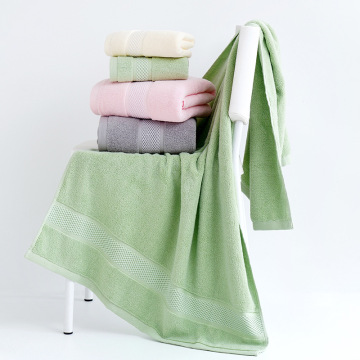 Cotton Quick Dry Bath Towel Set with Custom Logo