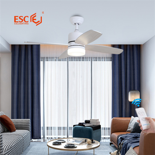 ESC Éclairage de 42 pouces ventilateur de plafond intelligent