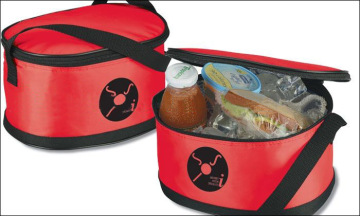 Outdoor Redlunch tote with handle made of nylon ,lunch bag ,lunch box, various color to choose , OEM orders are welcome