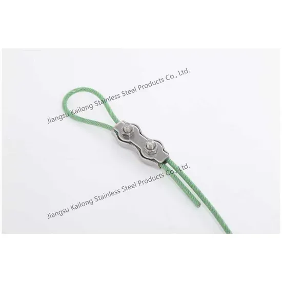 Stainless Steel Wire Rope Clamps