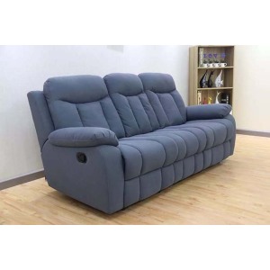 Fabric Recliner Sofa with 3 Seaters