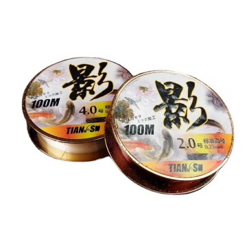 Glow in the Dark Monofilament Sea Fishing Lines for Carp - Sizes 0.4 to 8.0, 100m Nylon Threads