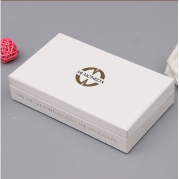 Packaging Velvet Insert Custom Jewelry Box with Lid