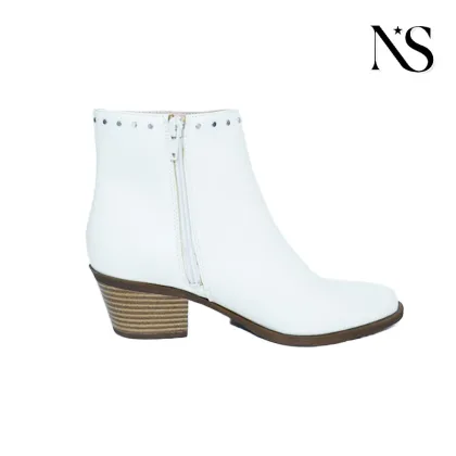 women s white patent leather ankle boots