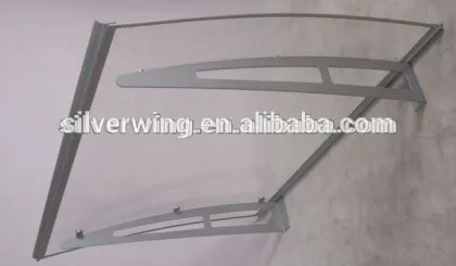 Aluminum awning brackets sun rain shade used door awnings