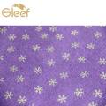 glitter printed design craft felt fabric